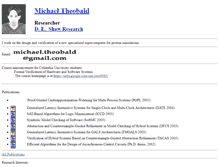Tablet Screenshot of michaeltheobald.com
